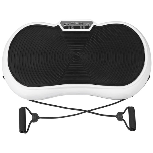 Vibration Plate Exercise Machine, Full Body Workout Home Platform W/Bluetooth Red